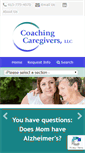 Mobile Screenshot of coachingcaregivers.com